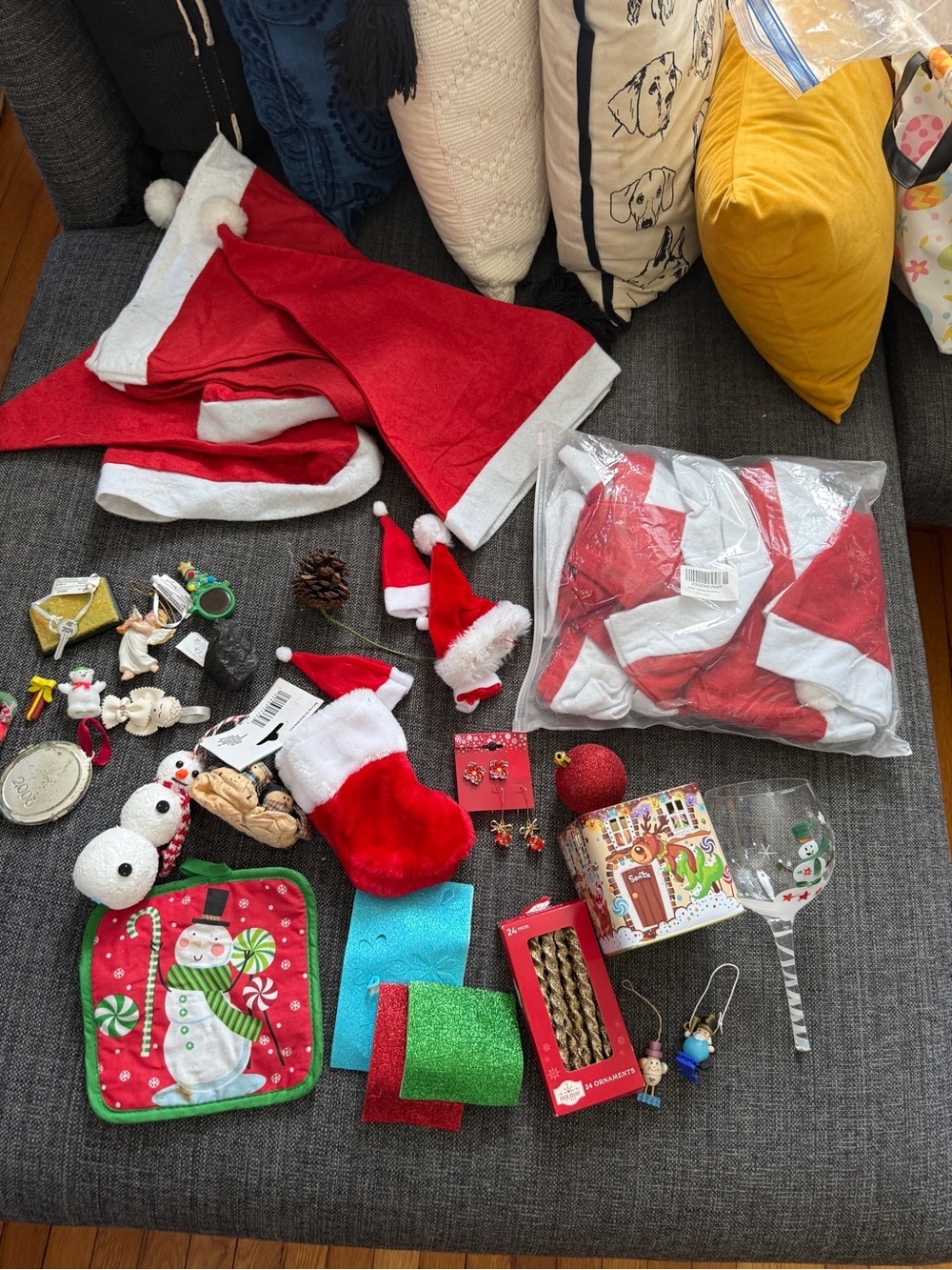 Christmas holiday accessories & decor lot
